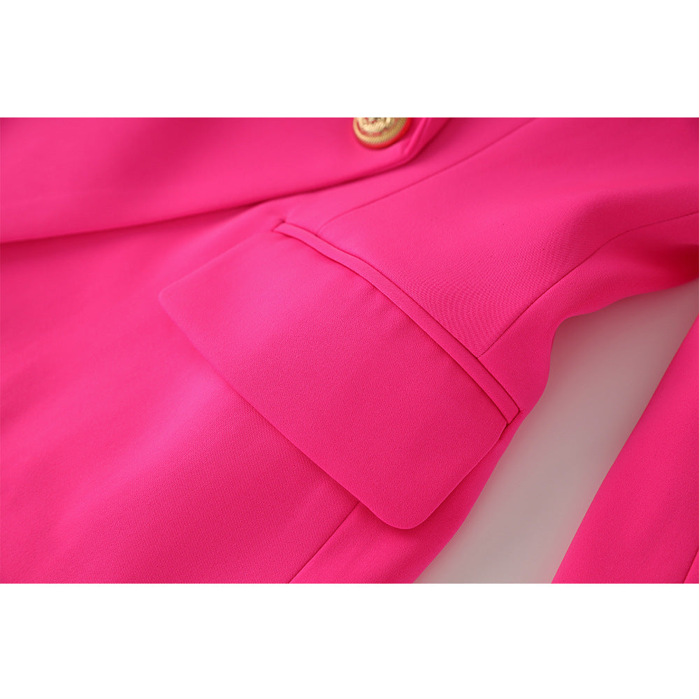 Double-breasted designer blazer voor dames