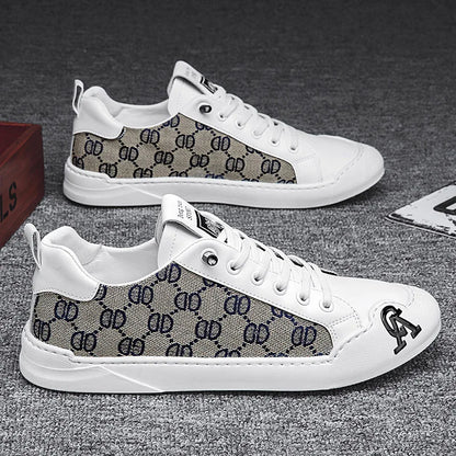 Heren casual boardschoenen met print