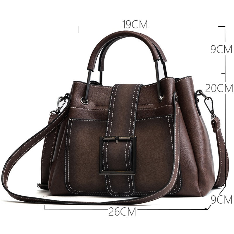 Leisure Tote Bag Large Capacity Shoulder Bags for Woman New Leather Handbag Woman Luxury Crossbody Bag Designer Handbags