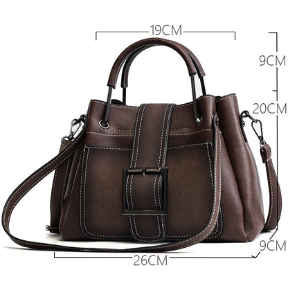 Leisure Tote Bag Large Capacity Shoulder Bags for Woman New Leather Handbag Woman Luxury Crossbody Bag Designer Handbags