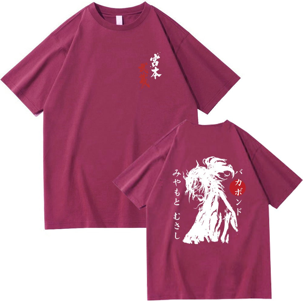 Vagabond Miyamoto Musashi T-shirt met korte mouwen unisex