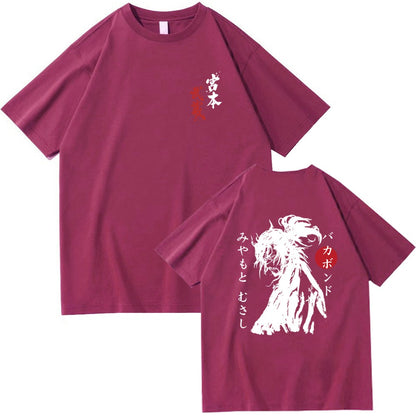 Vagabond Miyamoto Musashi T-shirt met korte mouwen unisex