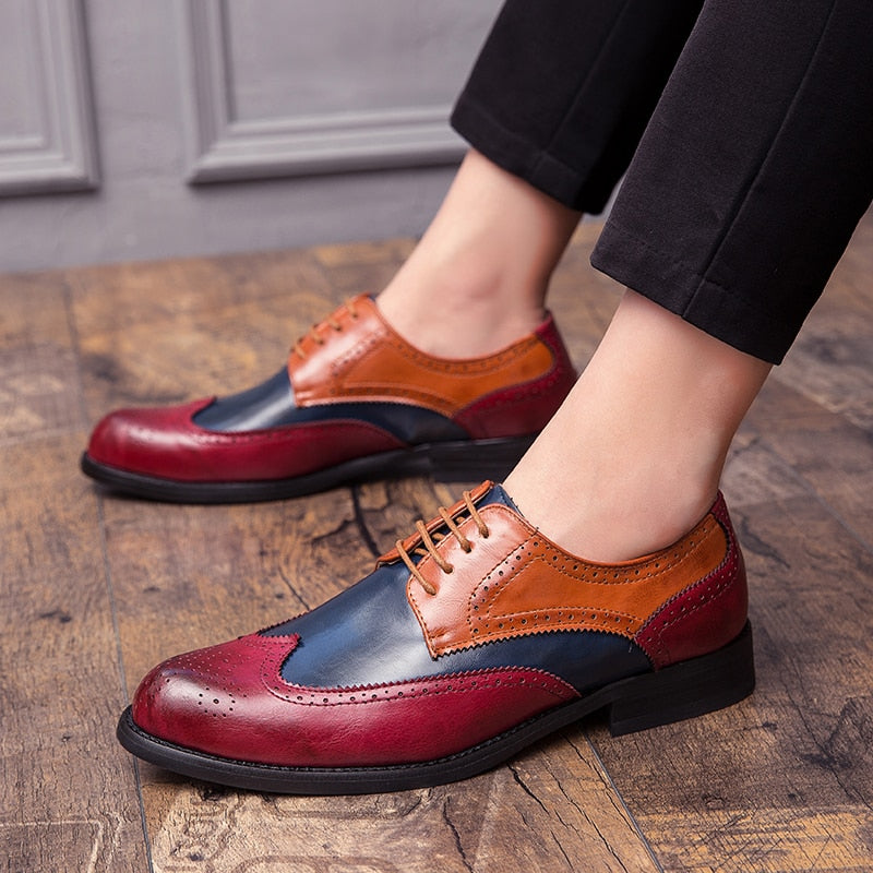 Men's Oxford Shoes Pointed Business Snake Shoes For Men Tassel Loafers Rubber Bottom Outdoor Flat Shoes Men Wedding Shoes