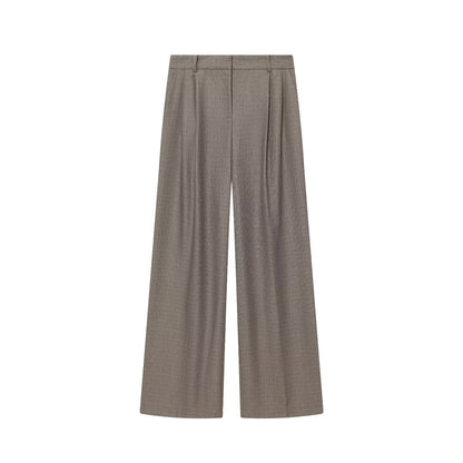 Suit jacket+pleated pants set