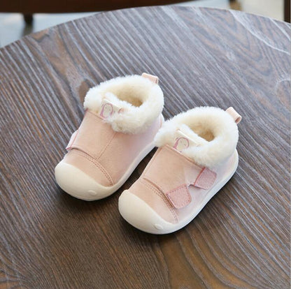 Warme pluche winterschoenen voor meisjes en jongens