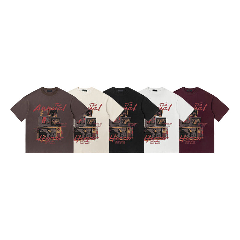 Short Sleeve T-Shirt Men's Crew Neck Summer Tee