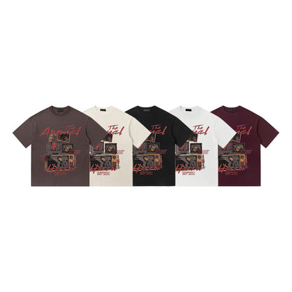 Short Sleeve T-Shirt Men's Crew Neck Summer Tee
