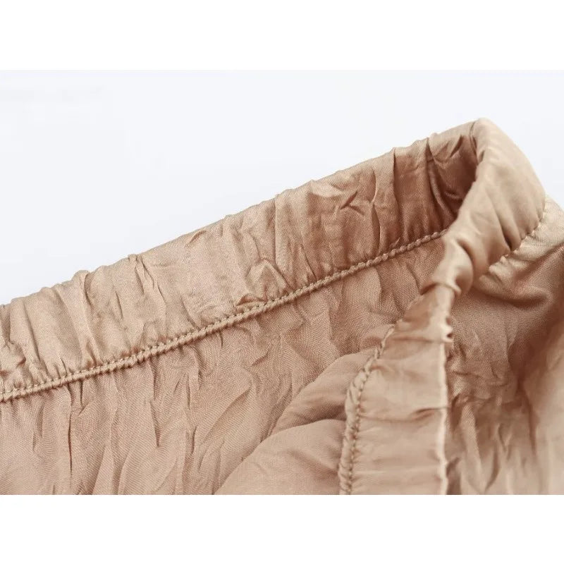 Minimalist Sets Elegant Casual Women's Set Solid Basics Vintage Pants Sets Summer Y2k Women Two-piece Ladies Set