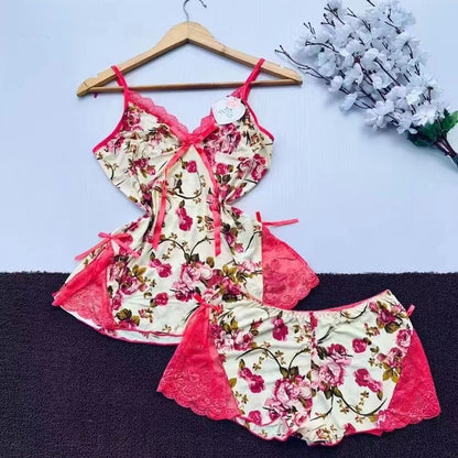 Fashionable Women's Sleepwear SetStyle Lingerie Sexy Nightwear for Women