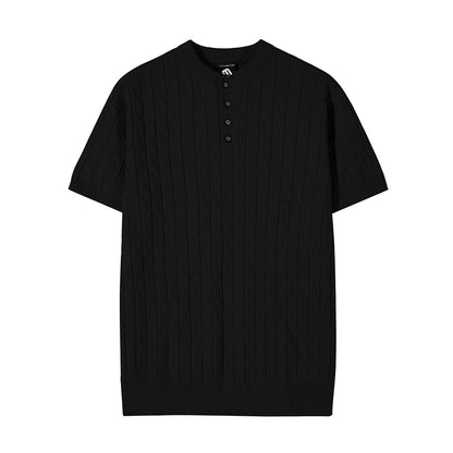 T-shirt men's short sleeved summer thin Fried Dough Twists