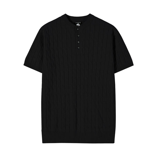 T-shirt men's short sleeved summer thin Fried Dough Twists
