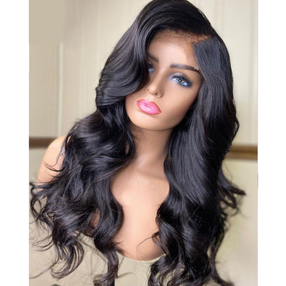 Synthetische golvende lace wig