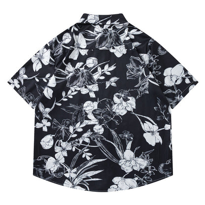 Men's  Sleeve Breathable Casual Handsome Short Sleeve Jacket Trendy