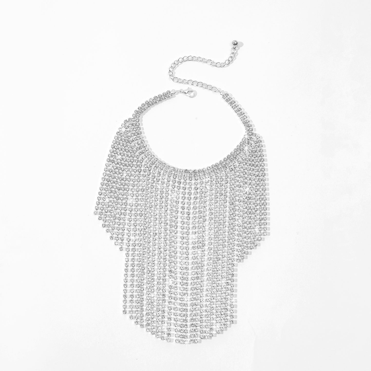Hot selling rhinestone tassel ankle chains in Europe and America, light luxury full of diamonds, sexy and exaggerated high heels, accessories, shoe chains, and foot accessories