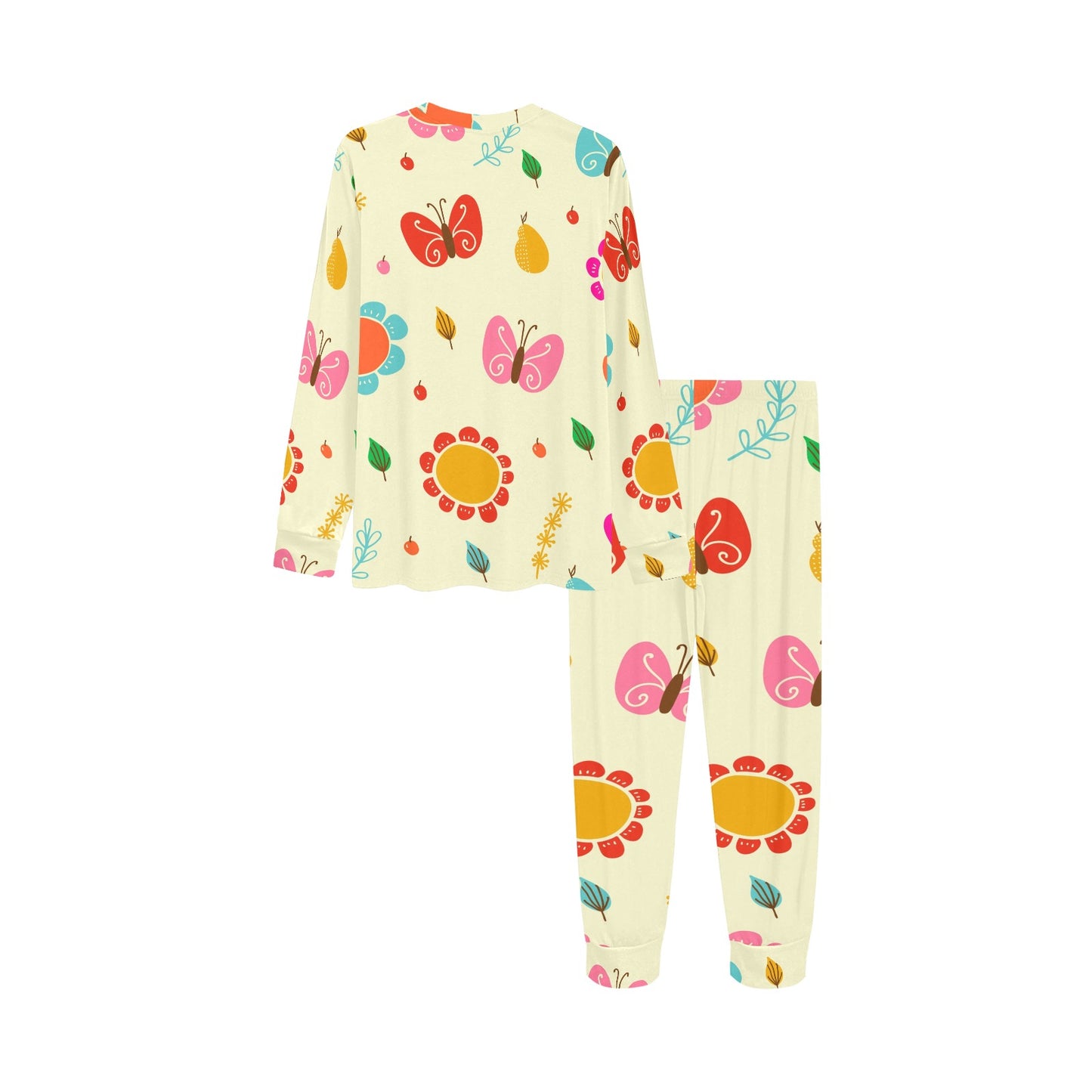 Kid's All Over Print Pajama Set (Sets 07)