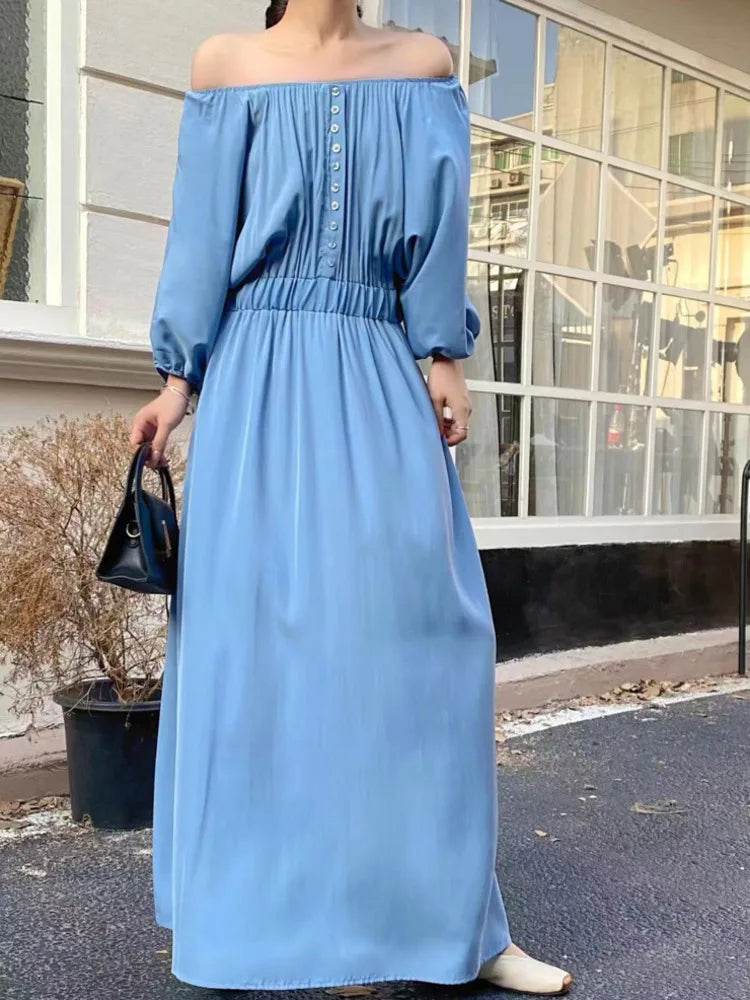 Summer new fat mm reversible loose slimming knee length plus size dress
