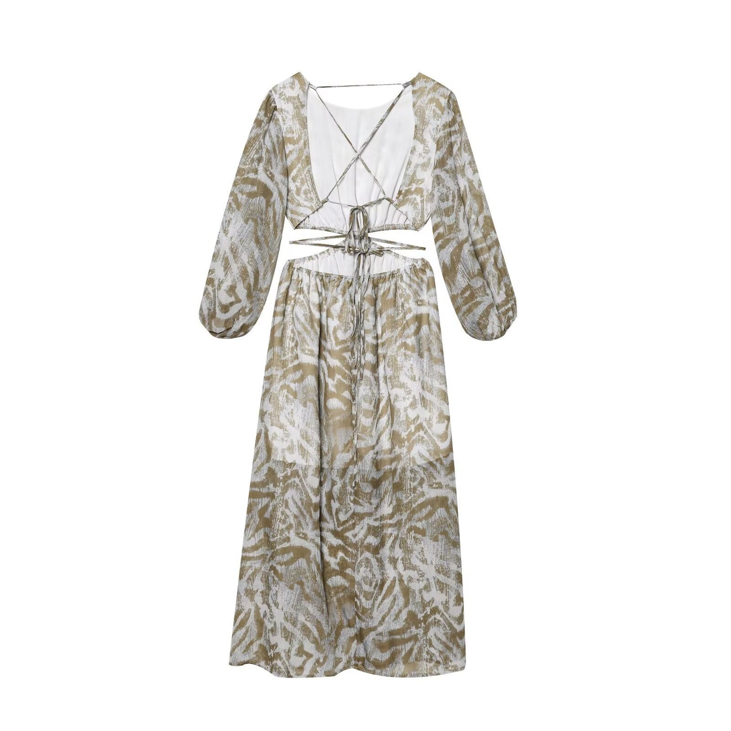 Women's Clothing Backless Dress