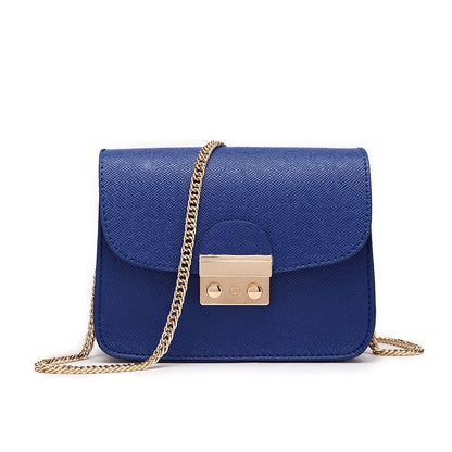 Mini schoudertas van PU-leer
