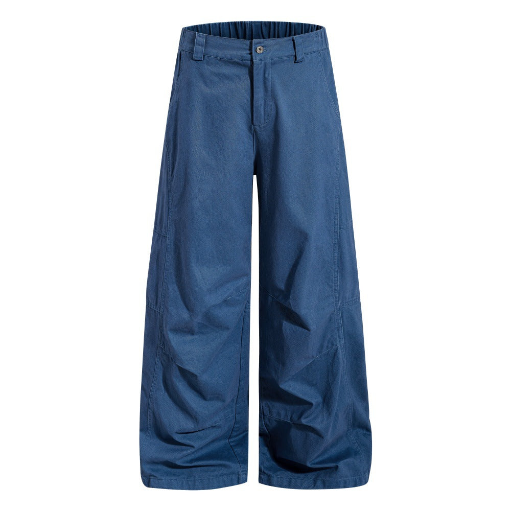 loose wide-leg pants