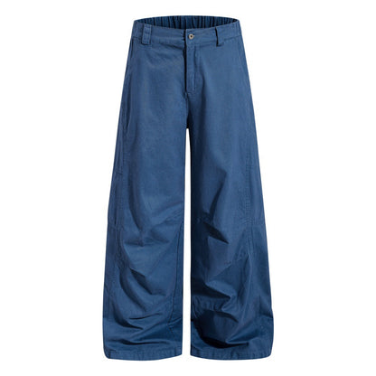 loose wide-leg pants
