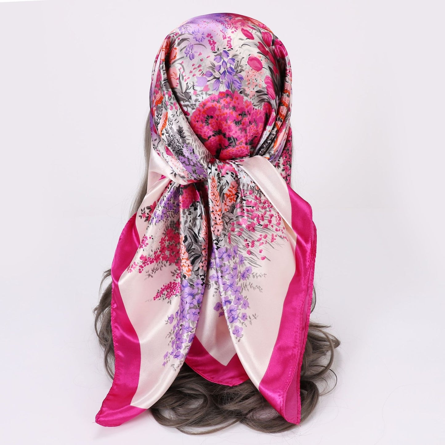 True scarves  women's square scarves  headscarves  shawls