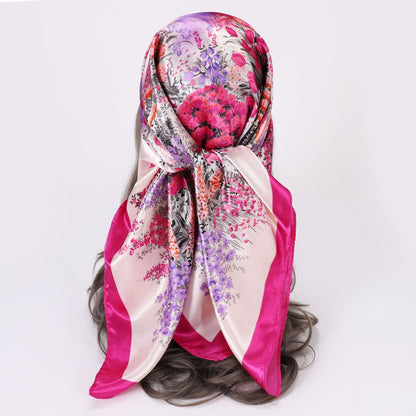 True scarves  women's square scarves  headscarves  shawls
