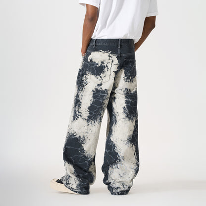 Oversized Fit, Trendy High-Street Straight Leg Pants