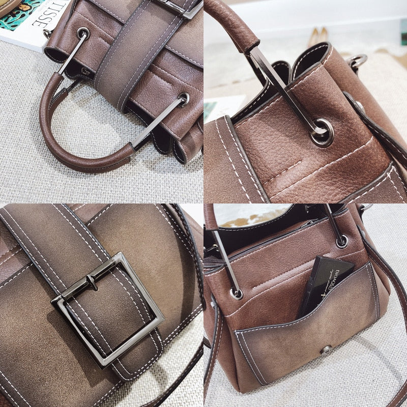 Leisure Tote Bag Large Capacity Shoulder Bags for Woman New Leather Handbag Woman Luxury Crossbody Bag Designer Handbags