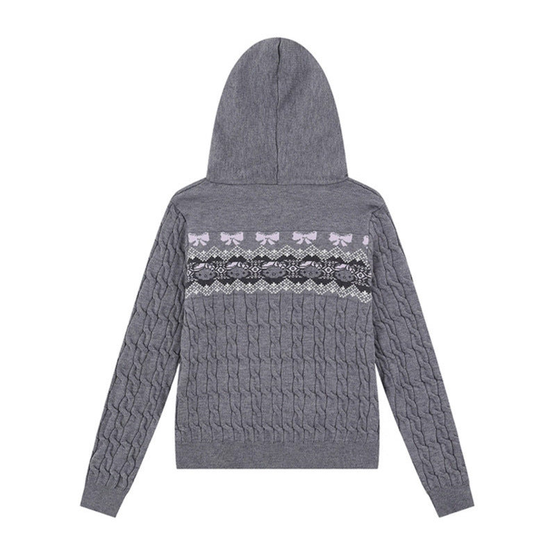 Getailleerd vest voor dames met capuchon  ritssluiting en bontkraag