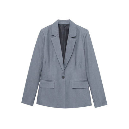 Elegant slank gesneden colbert in forenzenstijl