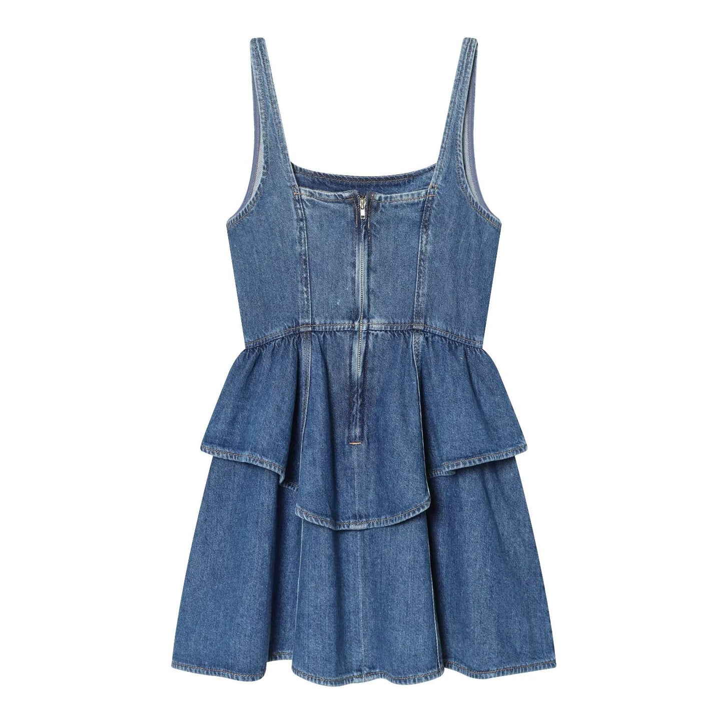 French waist cinching slimming versatile dress