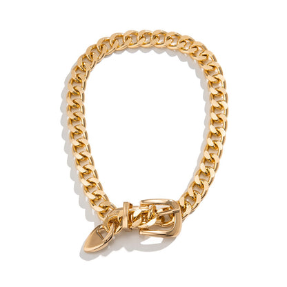 Ingemark Overdreven Heavy Metal Riem Choker Ketting Voor Dames