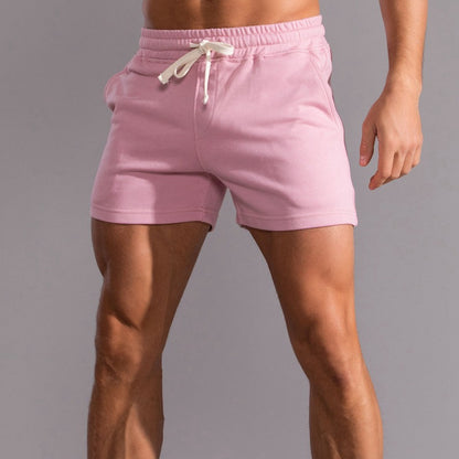 Cotton Sports Shorts, Mens Trendy Mens Cropped Pants, Oversized Casual Cropped Pants, Running Fitness Pants