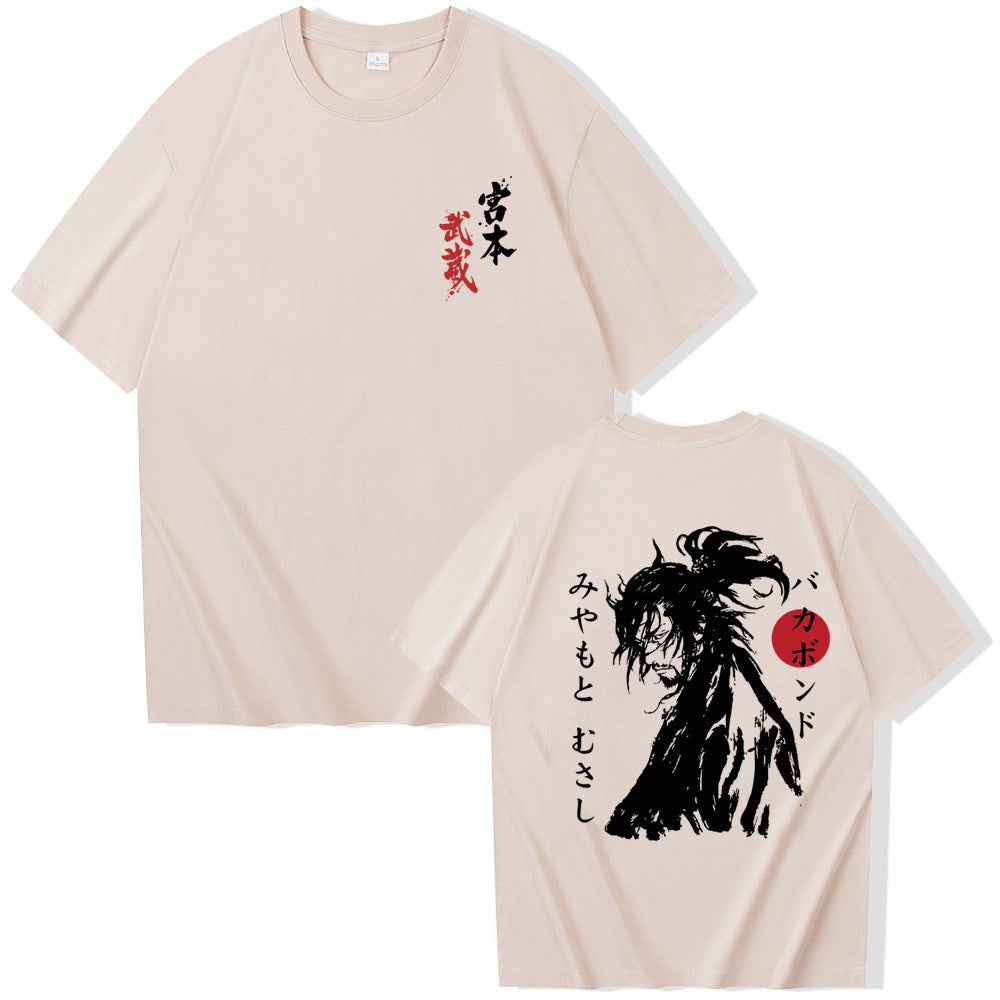 Vagabond Miyamoto Musashi T-shirt met korte mouwen unisex