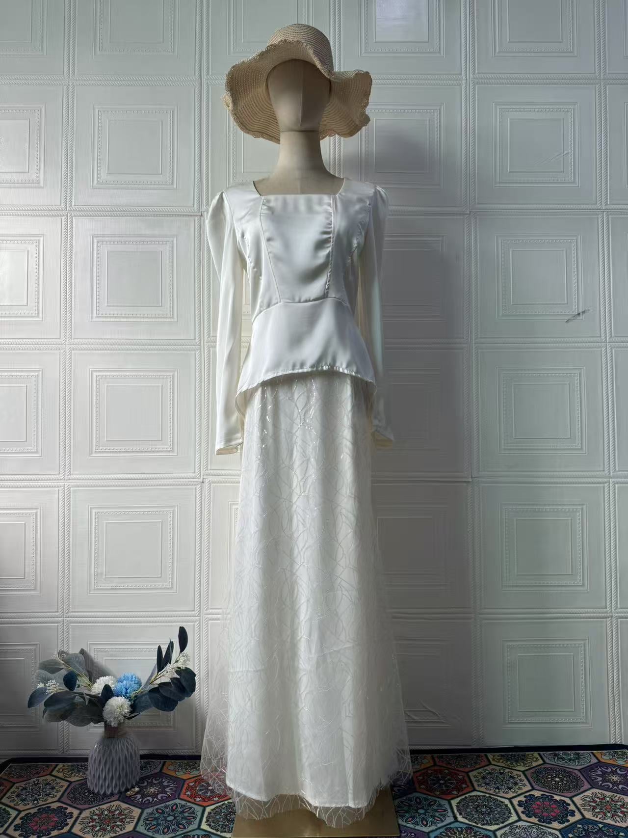 Elegant Long Sleeve Dress for Women  Autumn Fashion, Chic and Elegant Maxi Dress