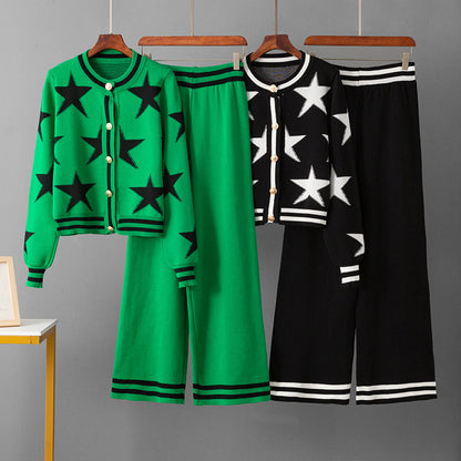 Round neck short slim fit set