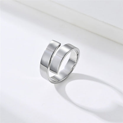 Modieuze 3 mm open ringen voor mannen en vrouwen