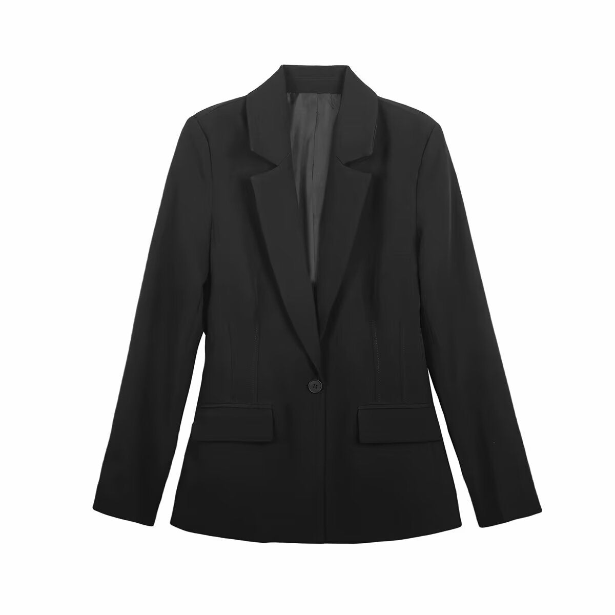 Elegant slank gesneden colbert in forenzenstijl