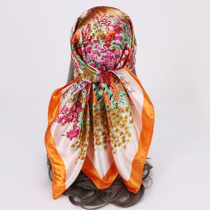True scarves  women's square scarves  headscarves  shawls