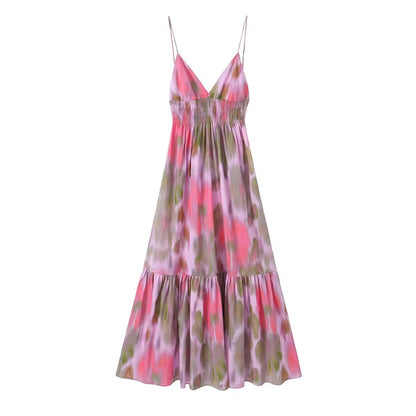 Sexy lange jurken met open rug met strik perfect voor een zomerfeest