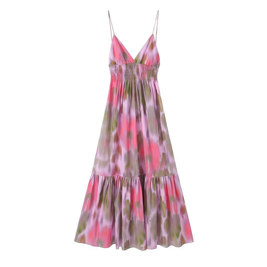 Sexy lange jurken met open rug met strik perfect voor een zomerfeest