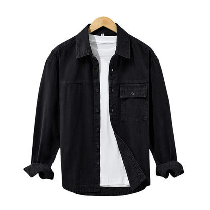 Men's Loose Fit Versatile Blouse top
