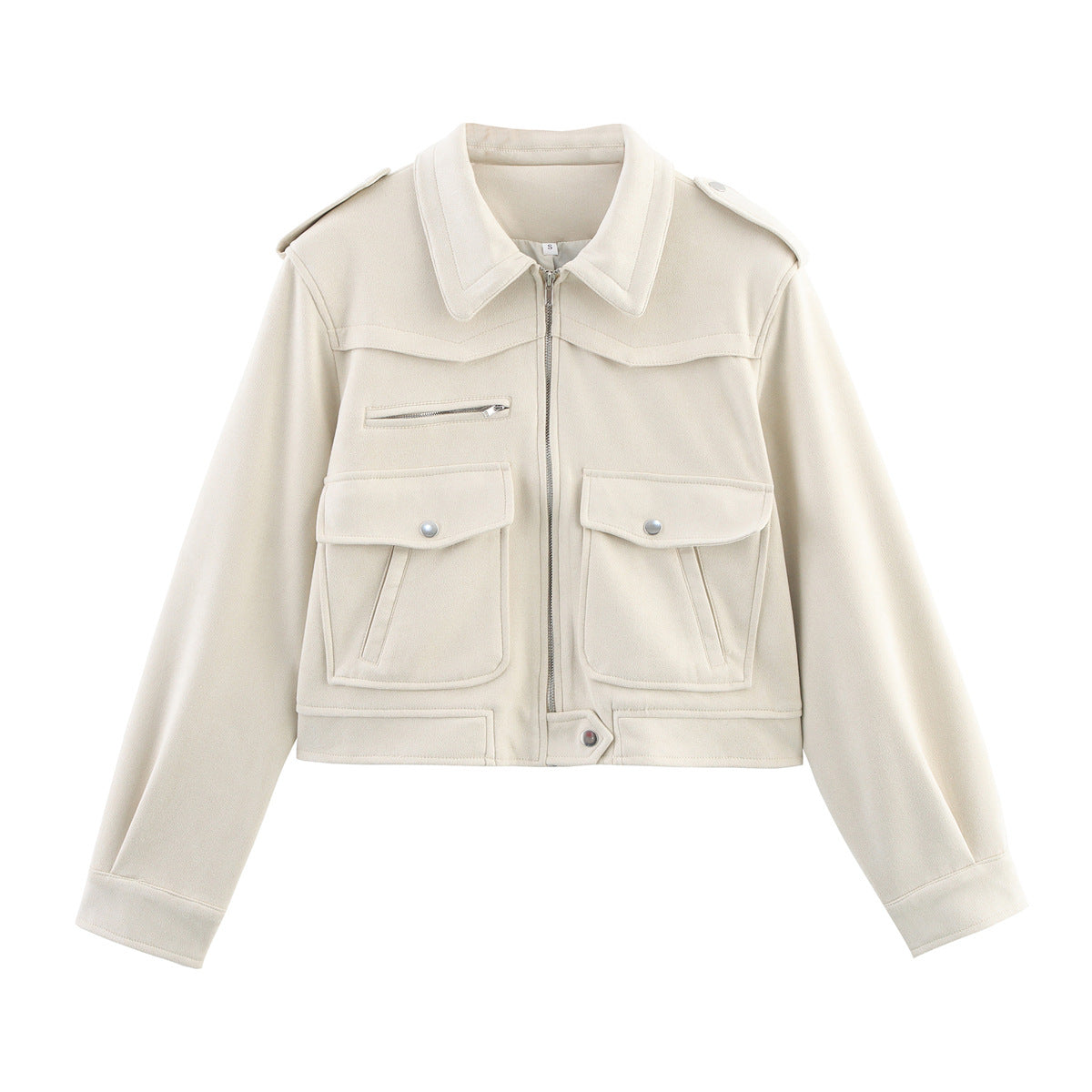 Women's Clothing Suede Jacket