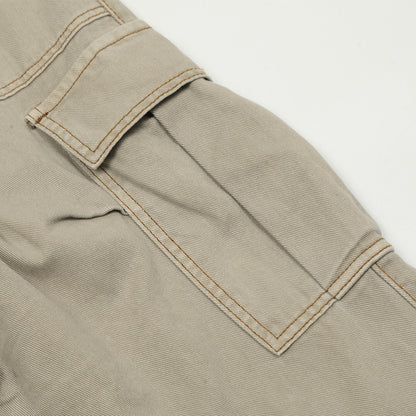 Loose denim pants