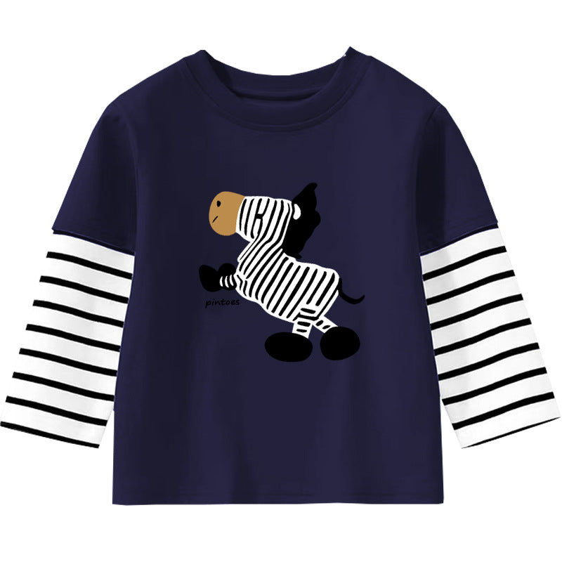 Children's Long Sleeve Striped