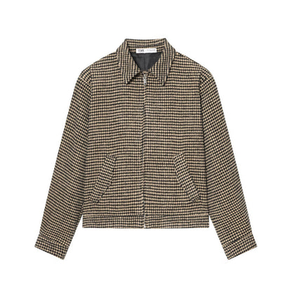 Shoulder pad pilot jacket women's jacket