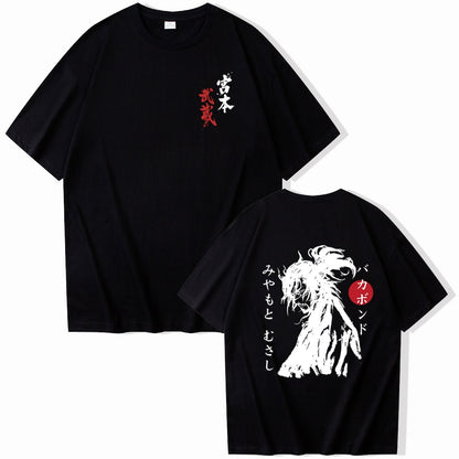 Vagabond Miyamoto Musashi T-shirt met korte mouwen unisex