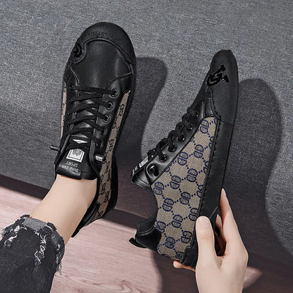 Heren casual boardschoenen met print