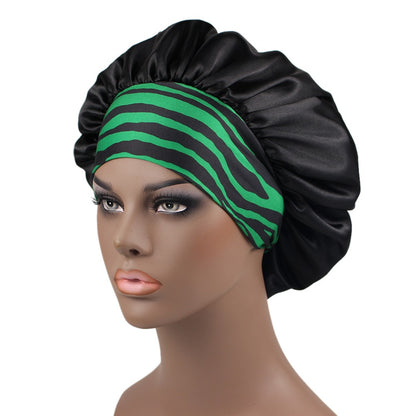 Hot selling wide strip, wide edge, high elasticity headband, sleeping cap, women's chemotherapy cap, hair care cap