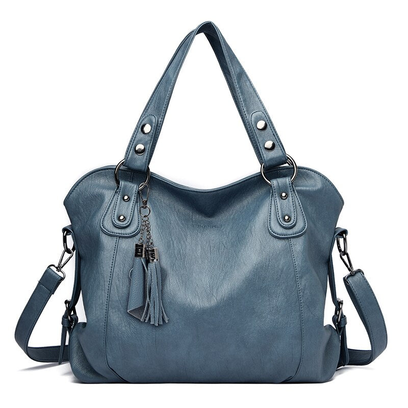 Purses and Handbags Soft Leather Luxury Handbags Women Bags Designer High Quality Casual Tote Female Shoulder Crossbody Bag